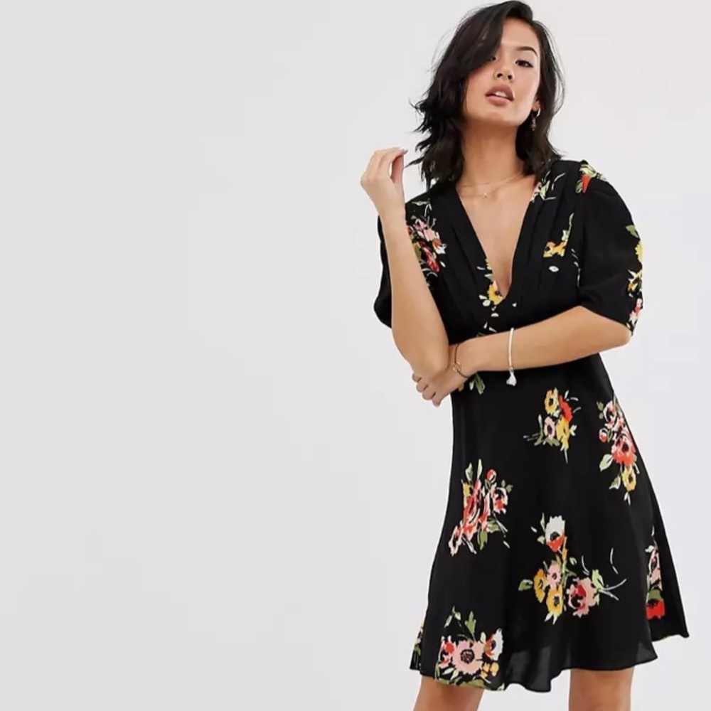 Free People floral Dress size 12